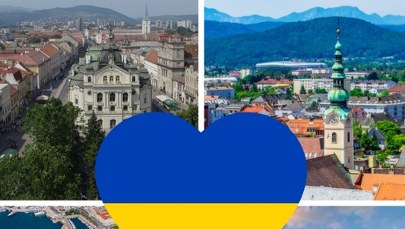 Rzeszów solidarny z Ukrainą.Obchody rocznicy rosyjskiej inwazji