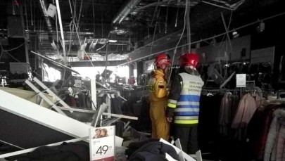 Rzeszów: W galerii odpadła część sufitu. Są poszkodowani