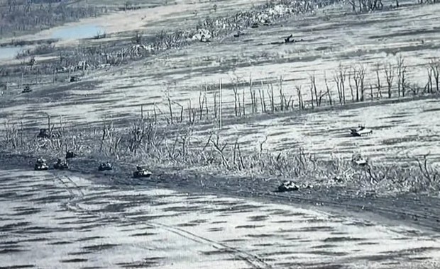 Rzeź rosyjskiego pancerza w rejonie Awdijiwki. "Czyste szaleństwo"