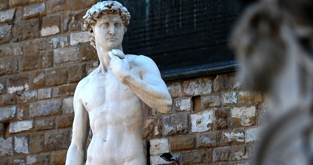 Rzeźba Dawida we Florencji /Darek Delmanowicz /PAP