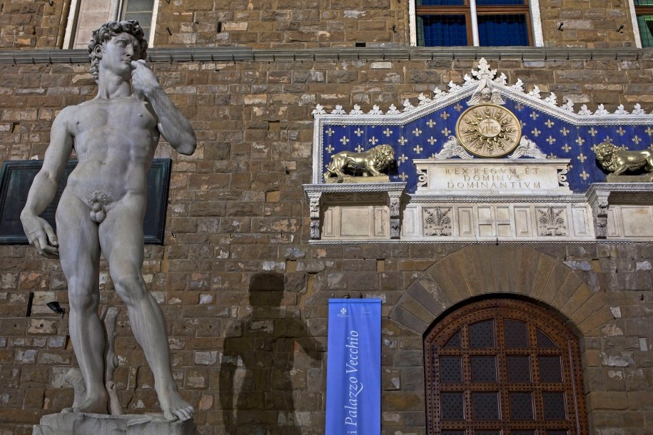 Rzeźba Dawida /	J. Kruse /PAP/DPA