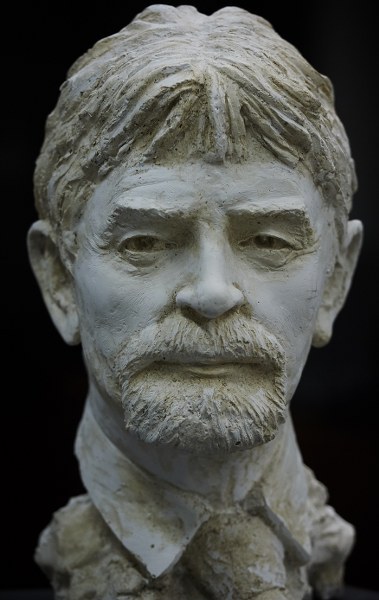 Rzeźba płk. Ryszarda Kuklińskiego /Adam Warżawa (PAP) /PAP