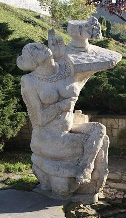 Rzeźba Przysięgi Miłości w Kielcach /Tomasz Weryński /RMF FM