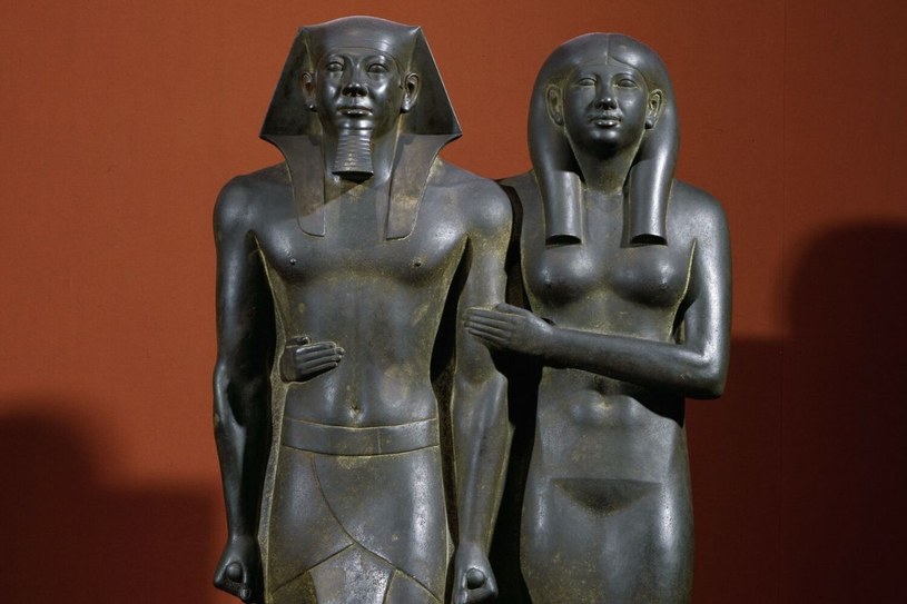 Rzeźby znalezione w 1919 roku zachwyciły egiptologów /akg-images / Erich Lessing/EAST NEWS /East News