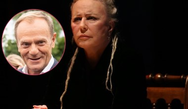 Rzucił mocne słowa o Tusku. Krystyna Janda naprawdę tak zareagowała. Będzie afera?