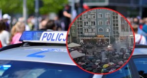 Rzucił petardy podczas koncertu Piasecznego. Dziecko trafiło do szpitala 
