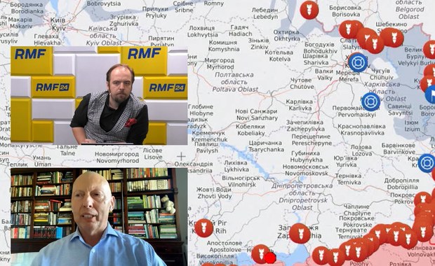 "Rzut na mapę". Co się dzieje na froncie w Ukrainie?