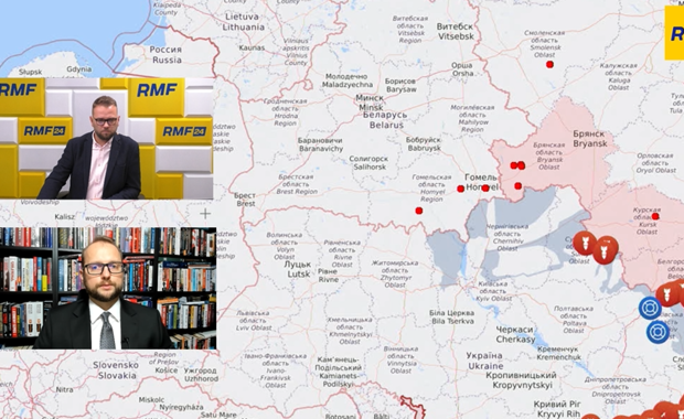 "Rzut na mapę". Niepokojące ruchy armii Putina na Białorusi