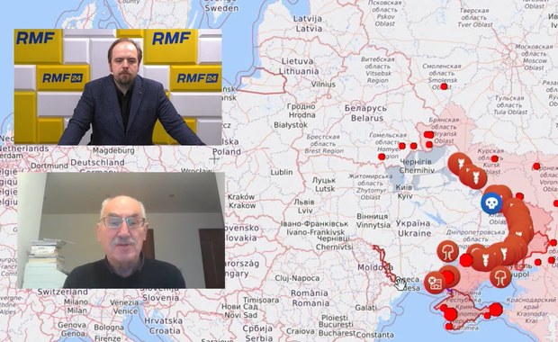 Rzut na mapę. Zbrodnicza taktyka Rosjan na Ukrainie