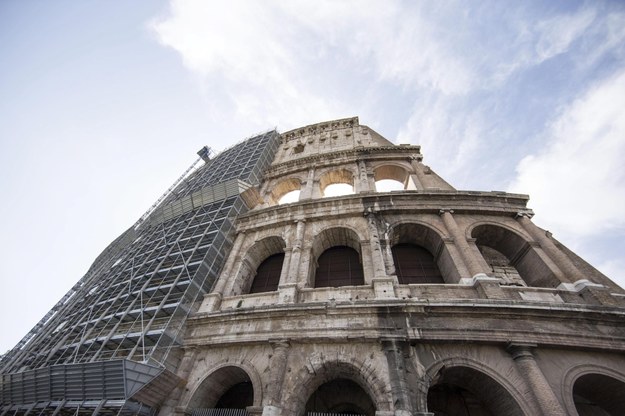 Rzymskie Koloseum /MASSIMO PERCOSSI /PAP/EPA