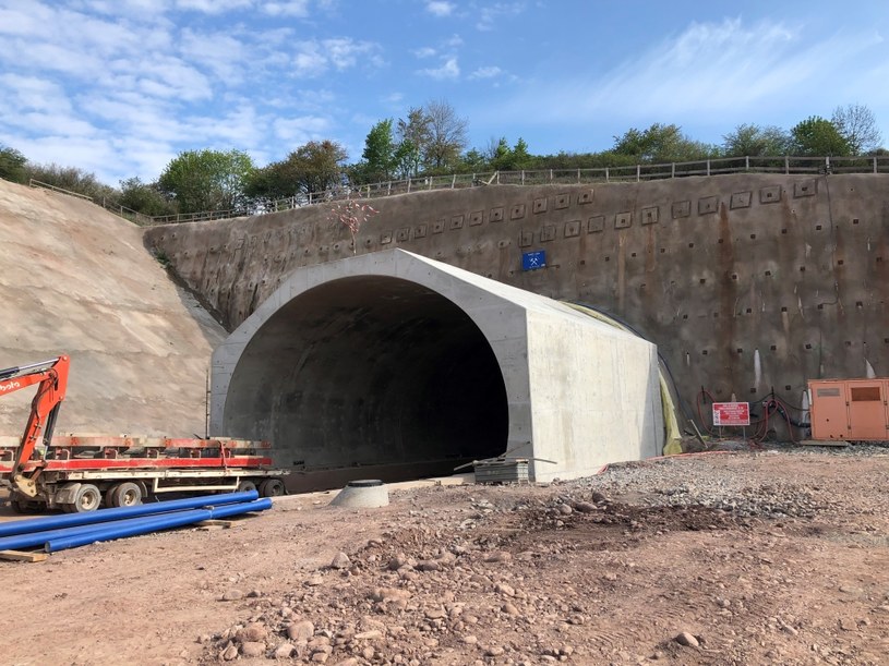 S3 - tunel TS-26 - koniec betonowania - fot. /Maciej Stec/PORR/GDDKiA /materiały prasowe