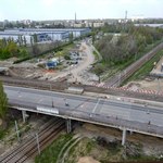 Są fundamenty nowych wiaduktów na ul. Przybyszewskiego w Łodzi