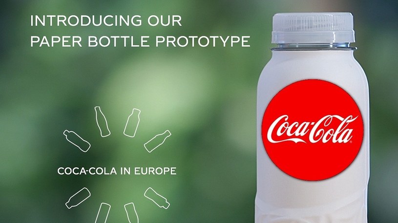 Są już papierowe słomki, a teraz będzie Coca-Cola w eko-butelce z papieru [FILM] /Geekweek