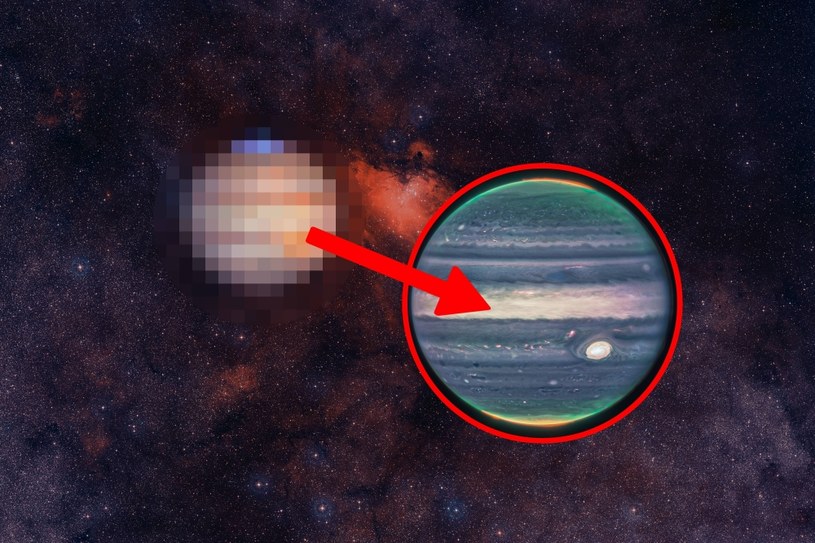 Są nowe zdjęcia z kosmicznego teleskopu Jamesa Webba. Tym razem padało na Jowisza. /Twitter / @ESA_Webb /123RF/PICSEL