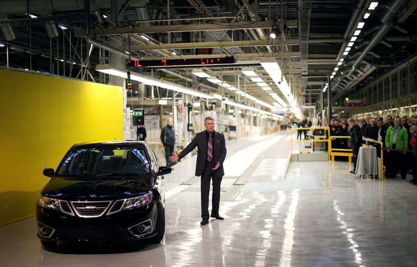 Saab wstrzymał produkcję samochodów /AFP