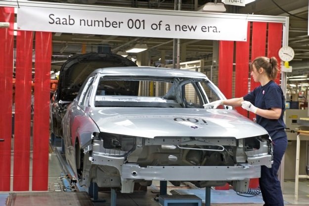 Saab wznowił produkcję /Informacja prasowa