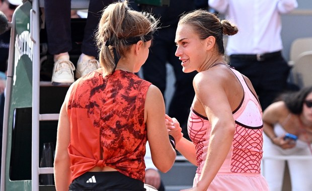 Sabalenka poza turniejem Rolanda Garrosa. Genialny mecz Muchovej
