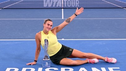 Sabalenka triumfuje w Brisbane. Nie dała szans Ukraince