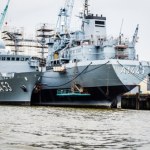 marynarka wojenna Sabotaż niemieckiej marynarki wojennej. Aresztowano dwóch mężczyzn