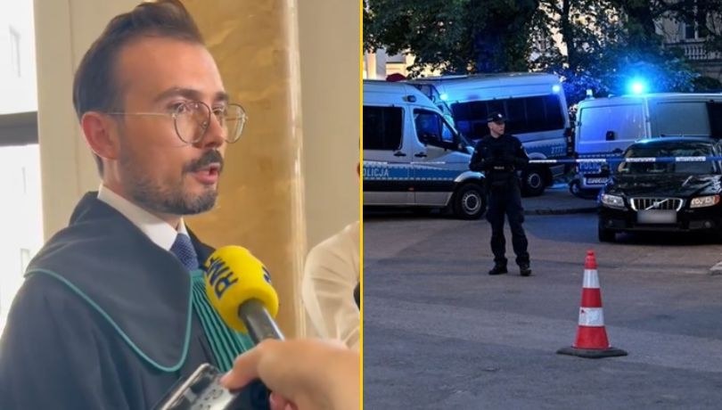 Sąd Okręgowy w Warszawie zadecydował o przedłużeniu aresztu dla Mieszka R. o pół roku /Radek Pietruszka /PAP/ Magdalena Grajnert, RMF FM /PAP