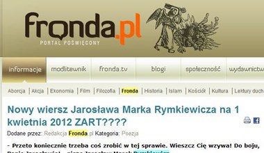 Sadurski sparodiował Rymkiewicza. "Fronda" terlikowska łyknęła