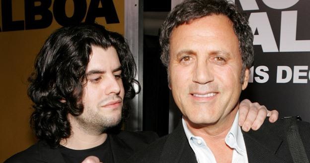 Sage Stallone (po lewej) i Frank Stallone, brat Sylvestra, fot. Frazer Harrison /Getty Images/Flash Press Media