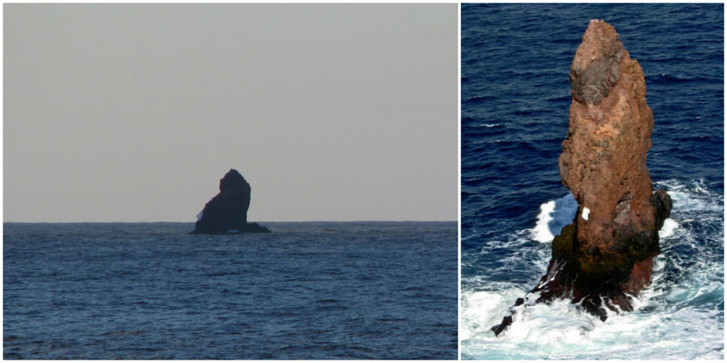 Sail Rock - skała, która została wzięta za Krakena /materiały prasowe