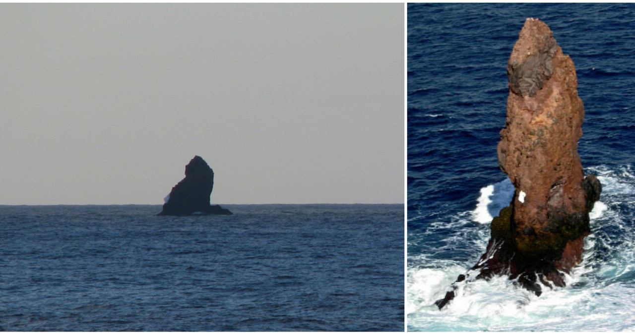 Sail Rock - skała, która została wzięta za Krakena /materiały prasowe