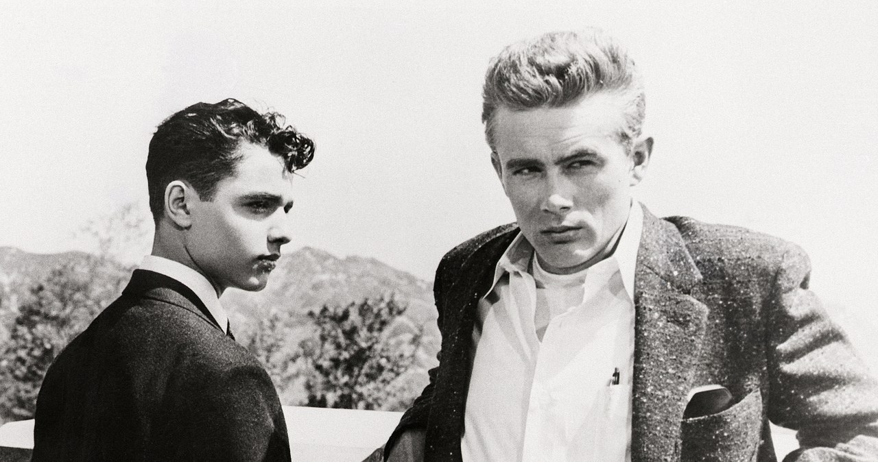 Sal Mineo i James Dean w filmie "Buntownik bez powodu" /Bettmann / Contributor /Getty Images