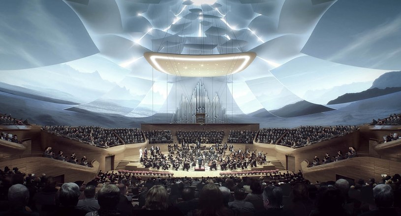 Sala koncertowa China Philharmonic / MAD Architects  /materiały prasowe
