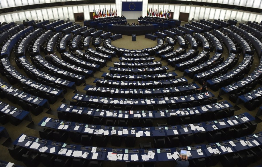 Sala obrad PE / 	Radek Pietruszka   /PAP