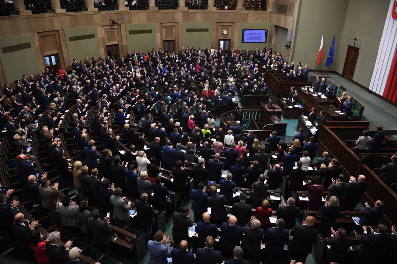 Sala obrad Sejmu /Radek Pietruszka /PAP