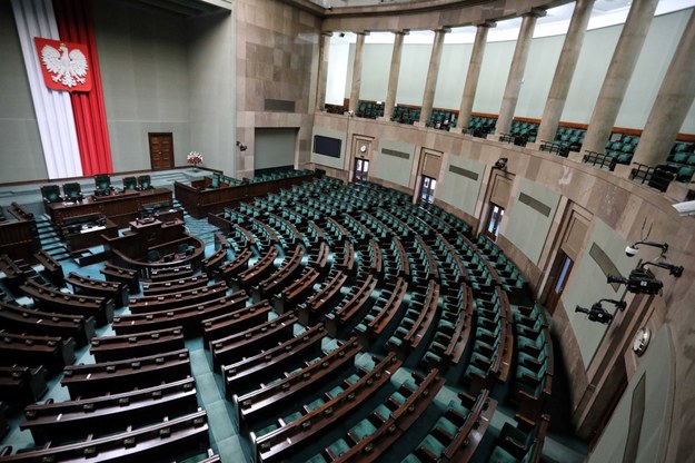 Sala obrad Sejmu /Tomasz Gzell /PAP