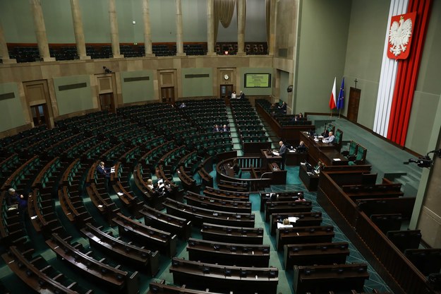 Sala obrad Sejmu /Rafał Guz /PAP