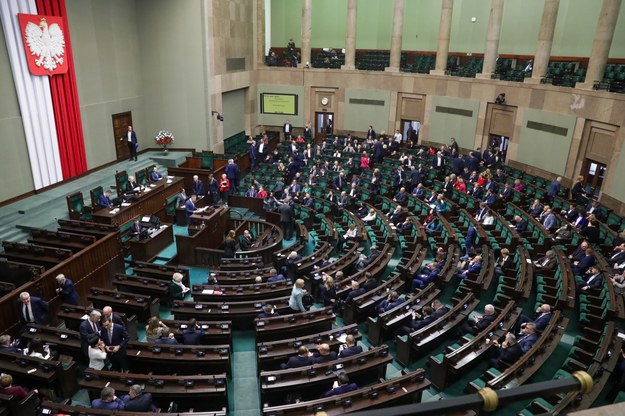 Sala obrad Sejmu /Tomasz Gzell /PAP