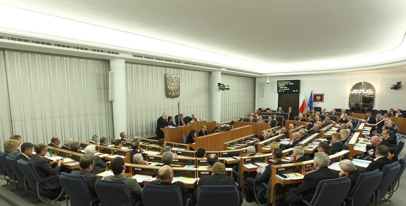 Sala obrad Senatu, zdj. ilustracyjne /Stanisław Kowalczuk /East News