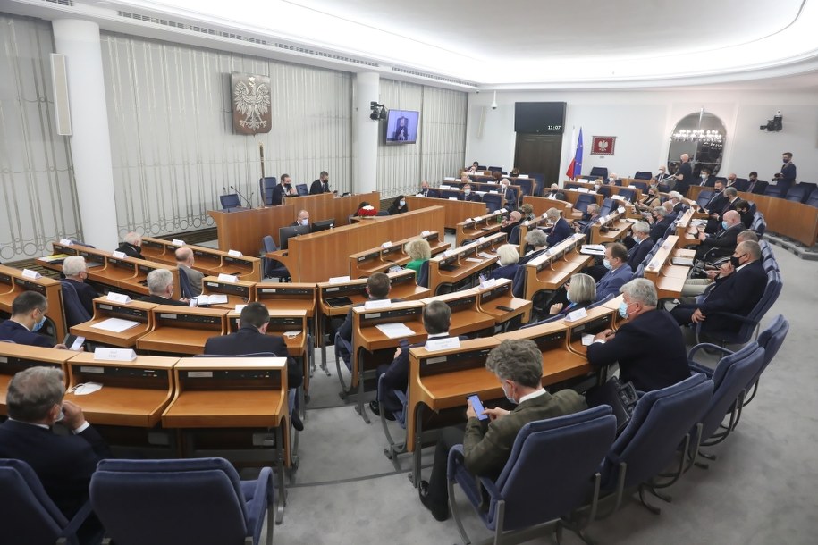 Sala obrad Senatu / 	Tomasz Gzell    /PAP