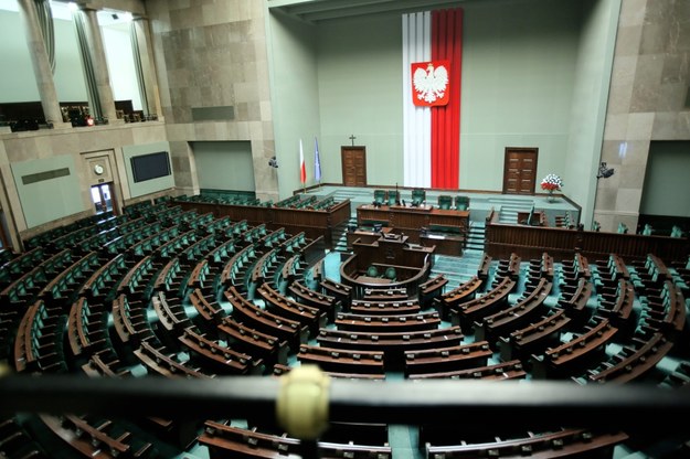 Sala plenarna Sejmu / PAP/Leszek Szymański /PAP