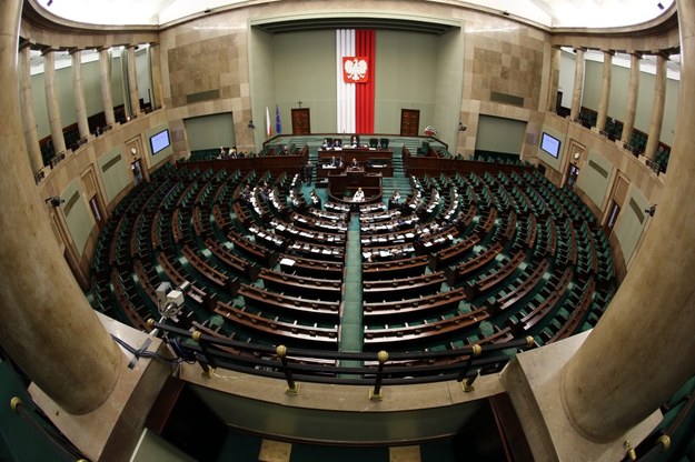 Sala plenarna Sejmu /PAP/Tomasz Gzell /PAP
