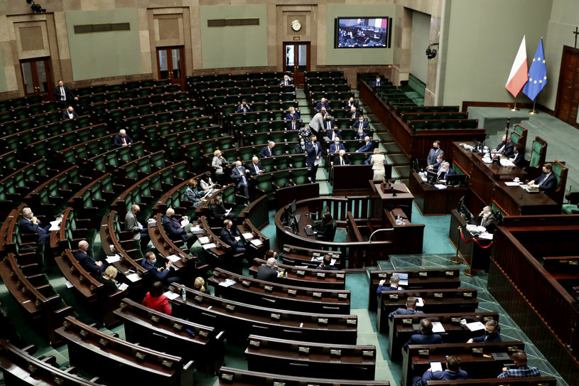 Sala plenarna Sejmu /Piotr Molecki /East News