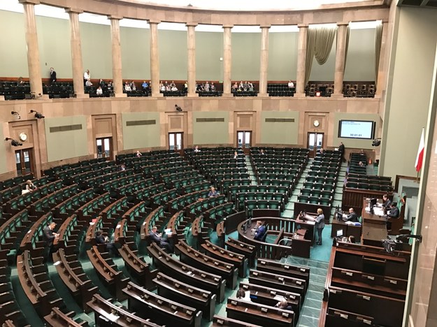 Sala plenarna Sejmu /Mariusz PIekarski /RMF FM