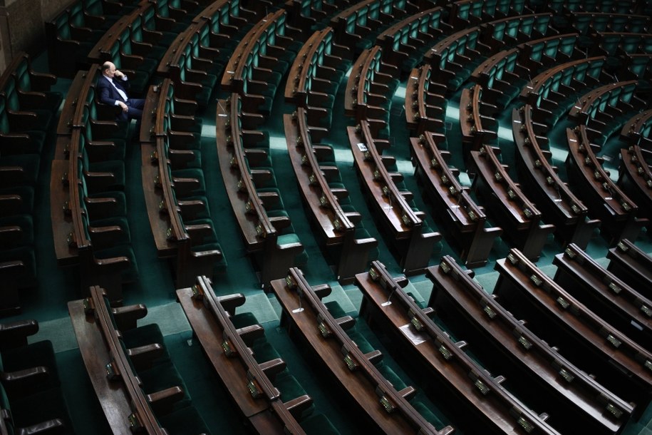 Sala posiedzeń Sejmu / 	Leszek Szymański    /PAP