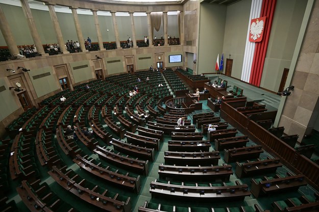 Sala posiedzeń Sejmu / 	Marcin Obara  /PAP