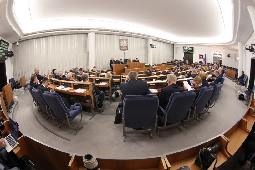 Sala posiedzeń Senatu /STANISLAW KOWALCZUK /East News