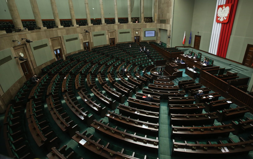 Sala sejmowa, zdj. ilustracyjne /Rafał Guz /PAP