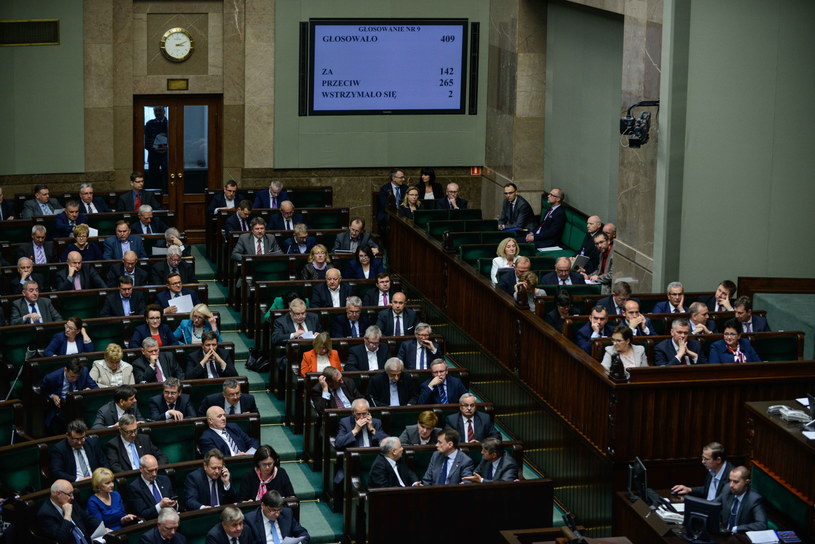 Sala sejmowa /Jakub Kamiński   /PAP