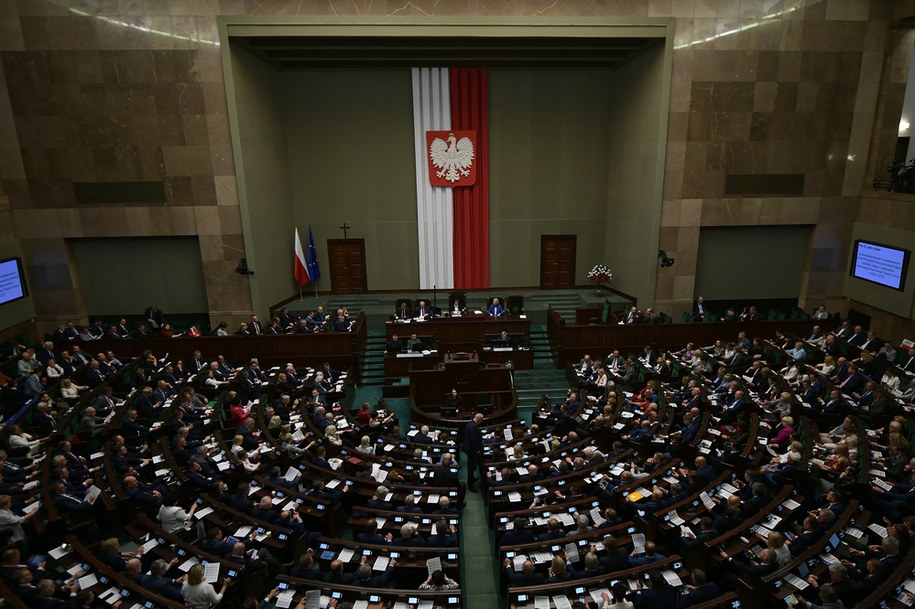 Sala sejmowa / 	Marcin Obara  /PAP