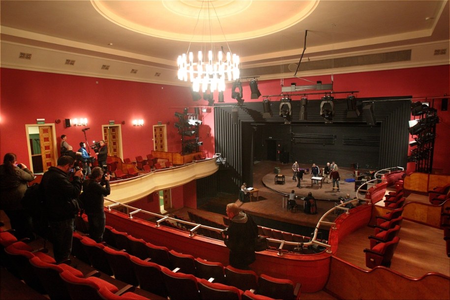 Sala w teatrze im. Stefana Jaracza w Olsztynie /Tomasz Waszczuk