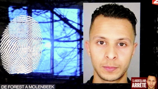 Salah Abdeslam /Alexandre MARCHI /PAP/EPA