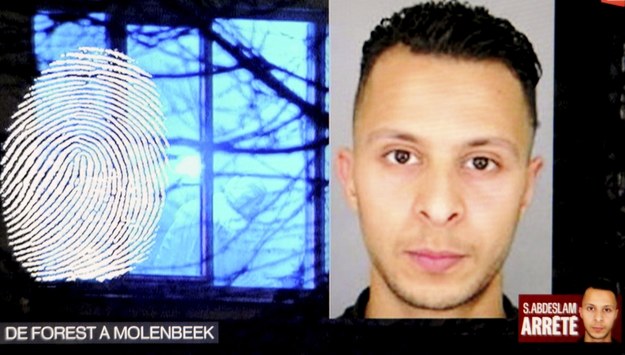 Salah Abdeslam /Alexandre MARCHI /PAP/EPA